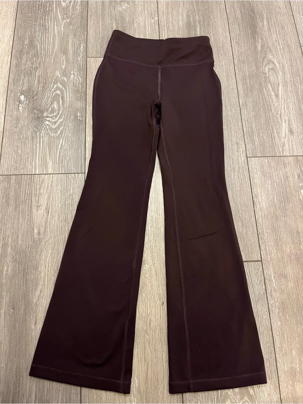 Athleta Girl High Rise Chit Chat Flare Pant Plum Purple Size Small